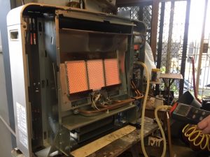 Servicing a Flueless Gas Heater